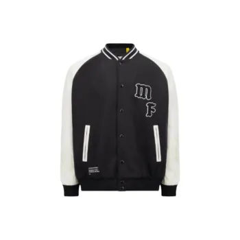 MONCLER GENIUS MONCLER GENIUS X Fujiwara Hiroshi FRGMT Baseball Jacket Men's Black