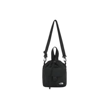 THE NORTH FACE Nylon Bucket Bag, Shoulder Bag, Crossbody Bag, Handbag Men's Black