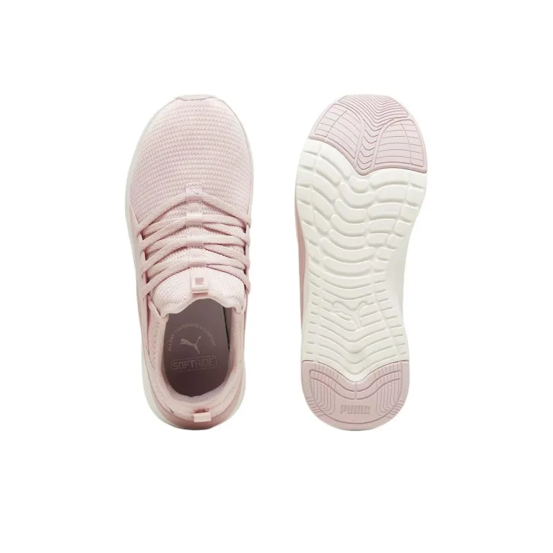PUMA Soft Ride Sophia 2 Anti Slip Wear Resistant Low Top Running Shoes Women's Pink-3