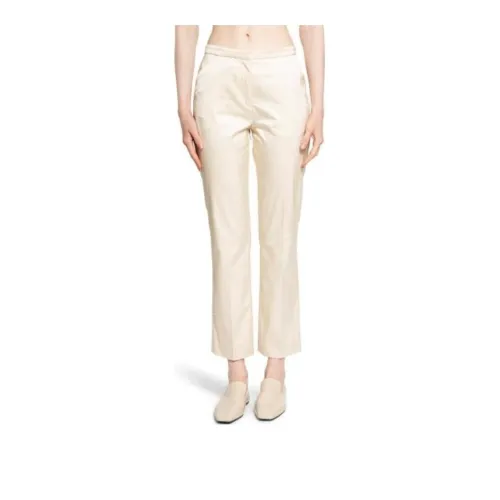 TOTEME Straight-leg Cropped Trousers