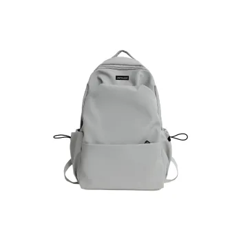 JEANSWEST Nylon Backpack Unisex Gray/Black