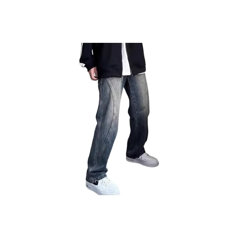 TESTUNG Jeans Men's Blue Shades-8