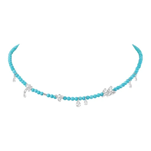 ZEGL White Gold Plated Copper Necklaces Women's