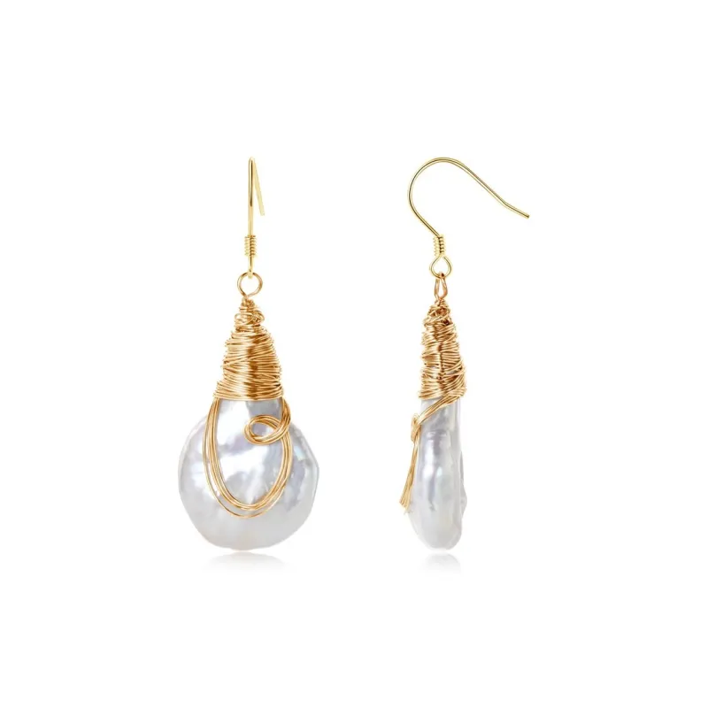 I DO Pearl Earrings Women's-1