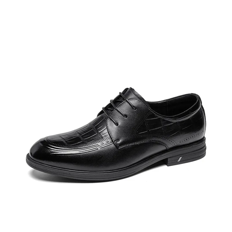 G.N.SHIJIA Dress Shoes Men's Black-1