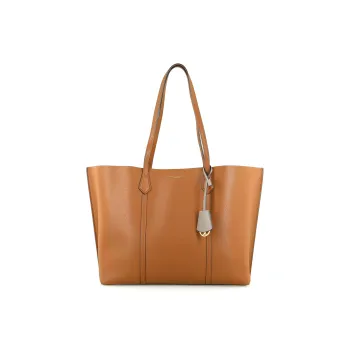 TORY BURCH Perry Triple Compartment Tote Light Umber