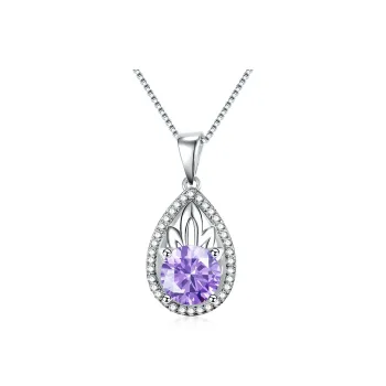 CENTURY&KINDLE S925 Silver Necklaces Women's