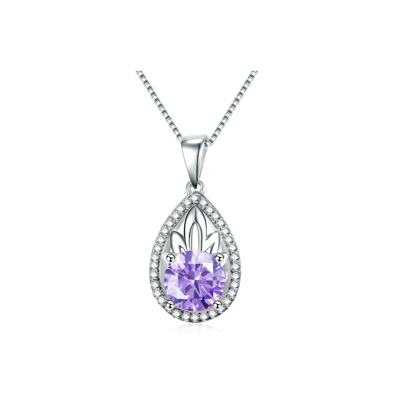 CENTURY&KINDLE S925 Silver Necklaces Women's-0