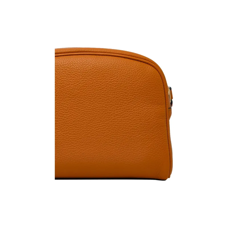 FERRAGAMO Calfskin Camera Bag Shoulder Bag Crossbody Bag Women's Orange-3