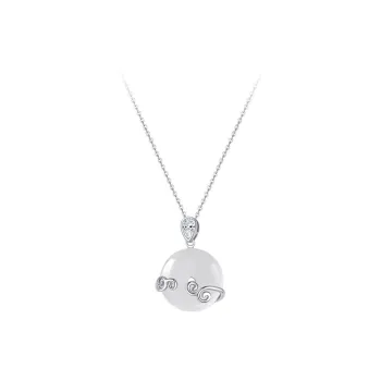 Ancient Jewelry Chalcedony Necklaces Women's