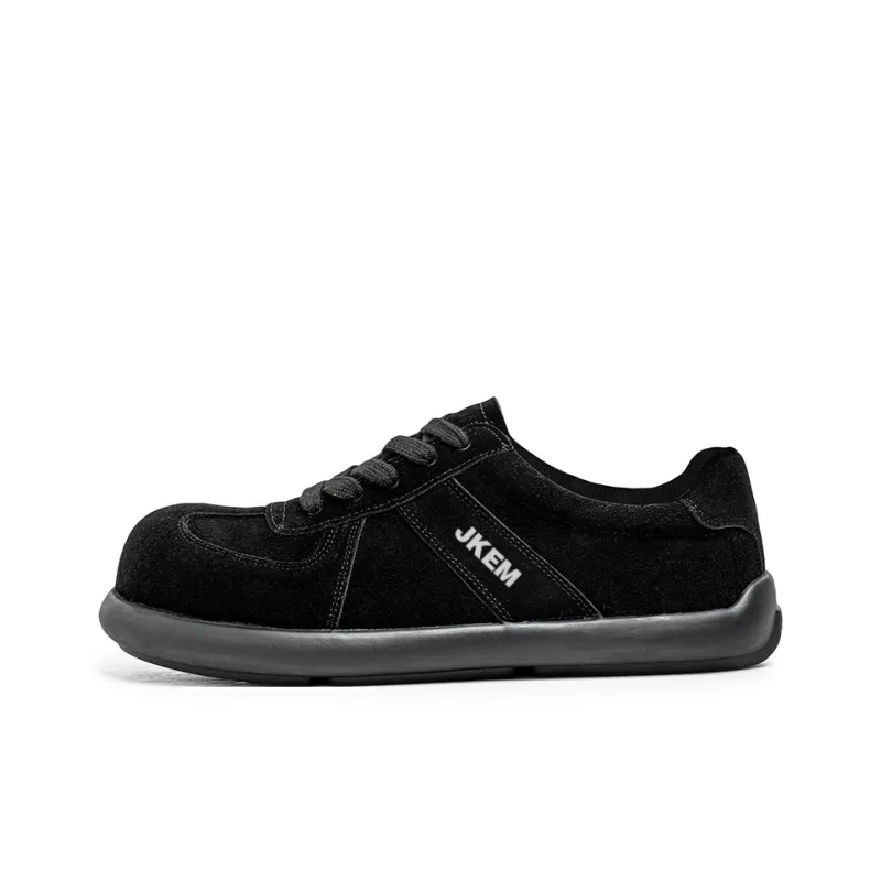 JKEM Men's Casual Shoes Men Low Top Black/Khaki/Chestnut-0