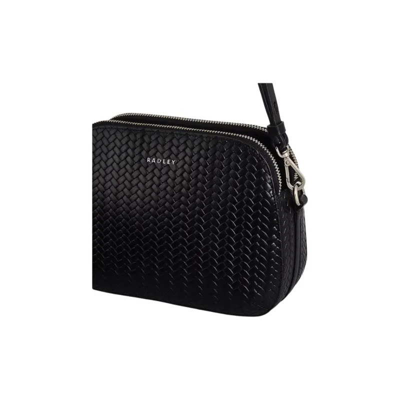RADLEY Cow Leather Shoulder Bag Medium Size Women's Black-2