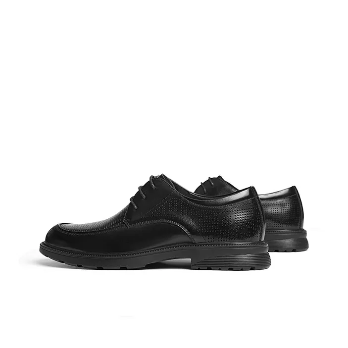 RED DRAGONFLY Dress Shoes Men Low Top Black's-4