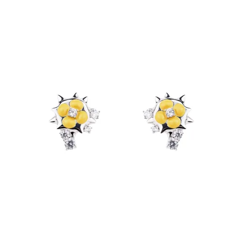 Lazysuri Hand Drawn Enamel Earrings Women's