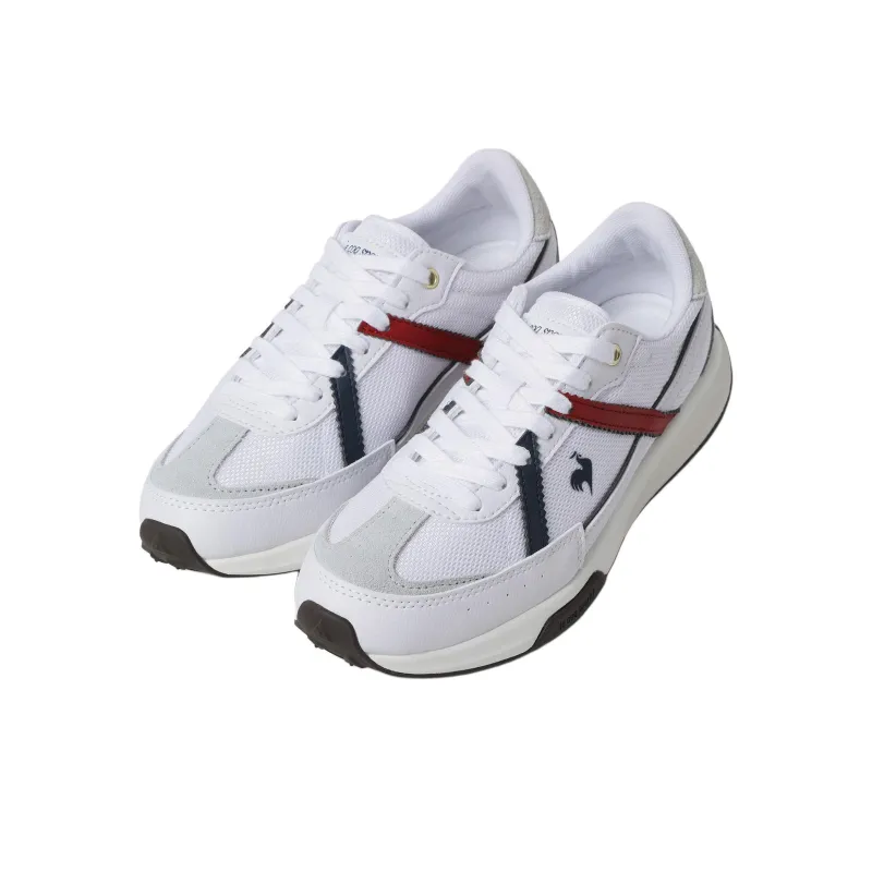 Le Coq Sportif Anti Slip Wear Resistant Low Top Casual Shoes Unisex White-1