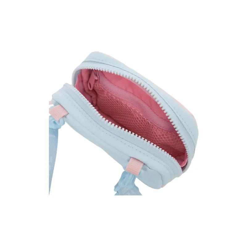 THE NORTH FACE Nylon Shoulder Bag Wallet Women's Pink & Blue-3