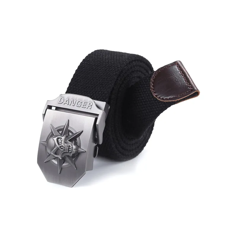 Mulinsen Canvas Belt Men's Width  3.8cm-1