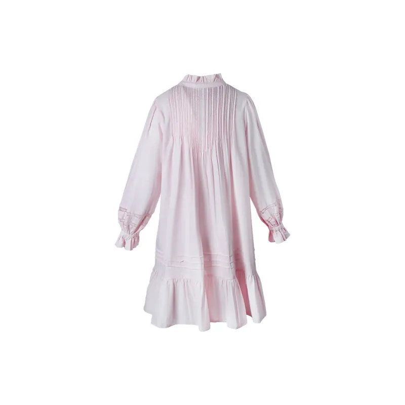 Valeria Obbaco Long-Sleeved Dresses Women's Pink-1