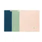 Sea Breeze Blue+Turquoise+Mist Pink