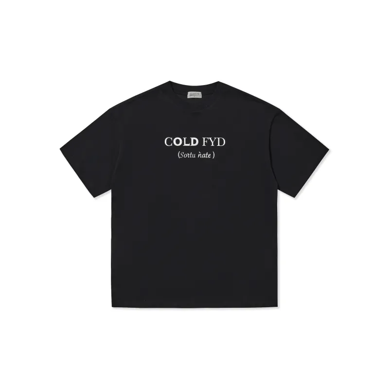 COLDSTONE T Shirts Unisex Black-1