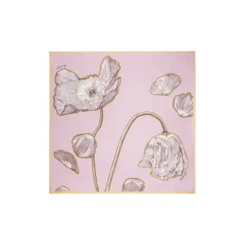 Burberry Silk Scarves Women's Pink