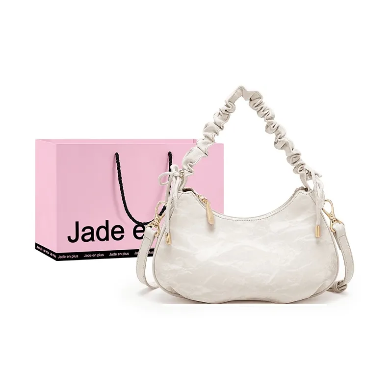 Jade En Plus PU Handbag Regular Women's 1Ballet Pink/Cardamom Green/Jade Frost White/Khaki-12