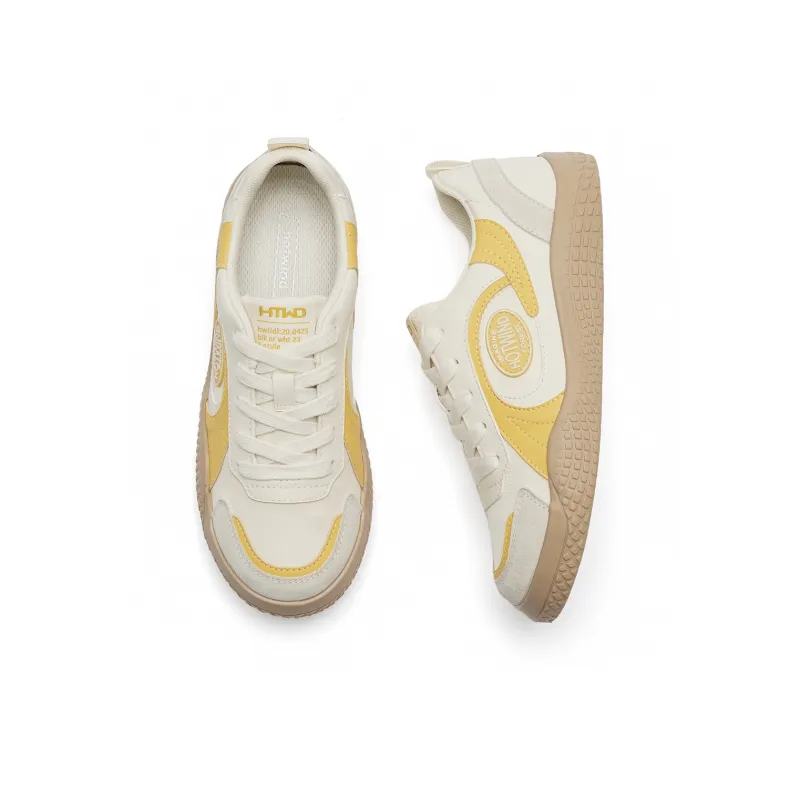 Hotwind Abrasion-Resistant Slip-Resistant Low-Top Skateboard Shoes Women's-6