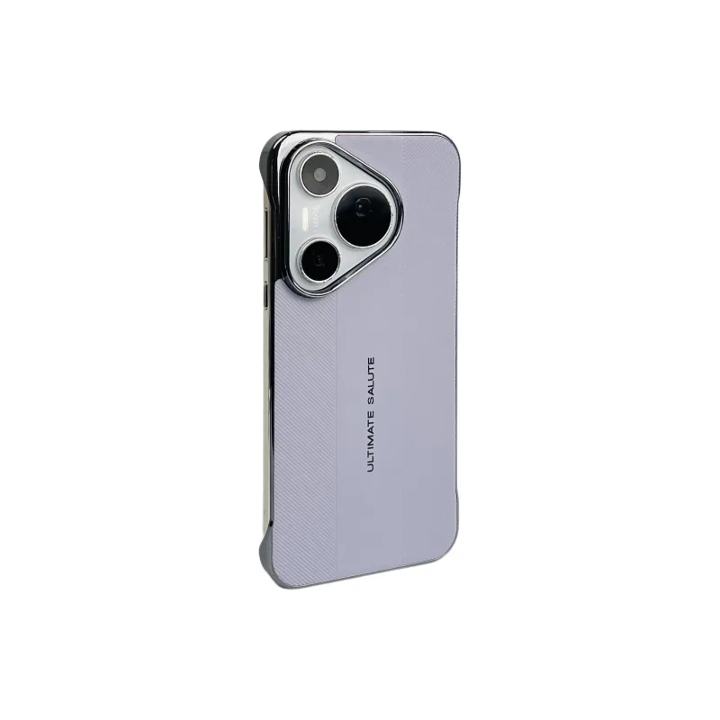Wei Xin Leather Material Ultimate Design Rimless Collection Phone Cases Compatible With Huawei Pura70/70 Pro+/70 Ultra-17