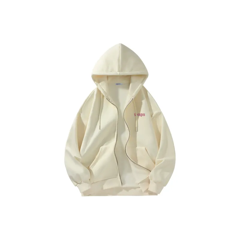 BENGEN Jackets Coats Unisex White-16
