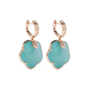 Pasquale Bruni 18K Rose Gold Ton Joli Diamond Earrings