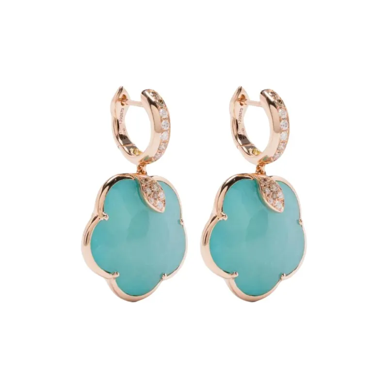 Pasquale Bruni 18K Rose Gold Ton Joli Diamond Earrings-0