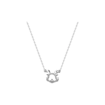 Regalrose 999 Fine Silver Necklaces Women's Silver
