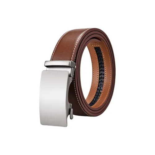 Yalu Split Leather With Overlay Film Leather Belts Men's 3.5CM