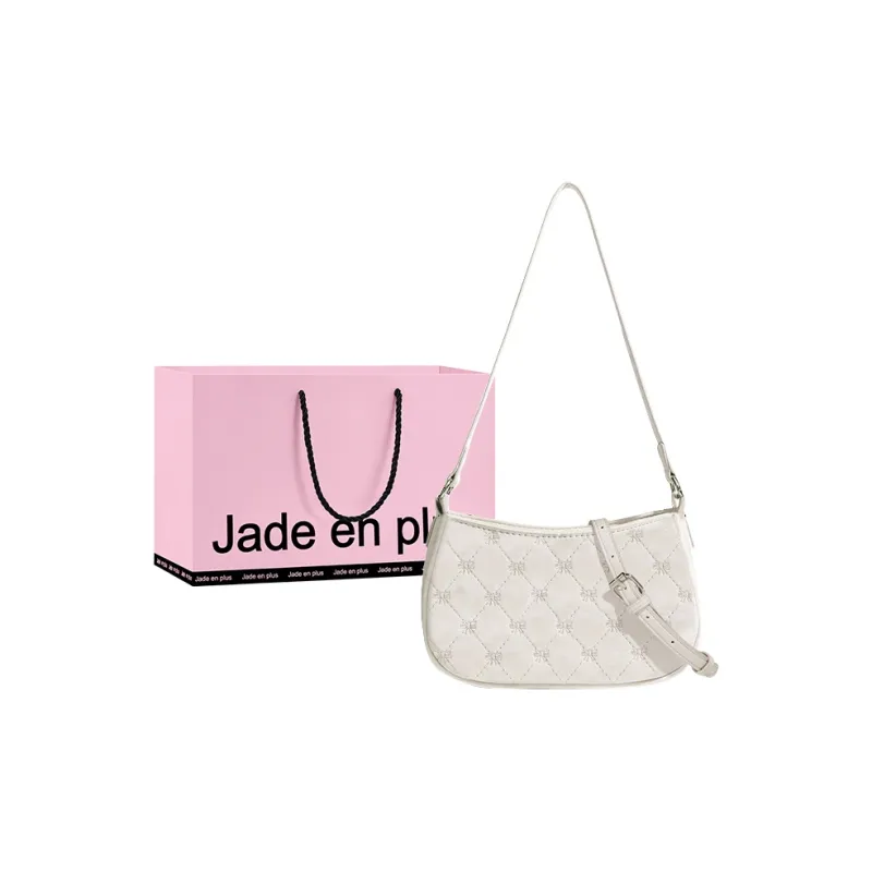 Jade En Plus PU Crossbody Bag Women's Mousse Pink/White-8