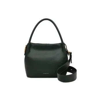 RADLEY Cow Leather Handbag Medium Size Women's Green