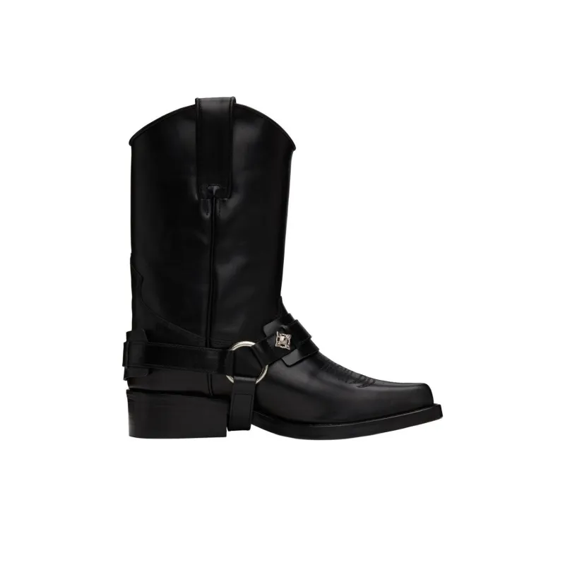 TOGA VIRILIS Ankle Boots 4cm Men's Black-1