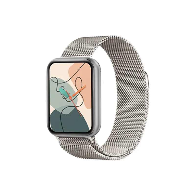 IWabcertoo Watch Band Xiaomi Compatibility 19cm Stainless Steel Material Unisex-1