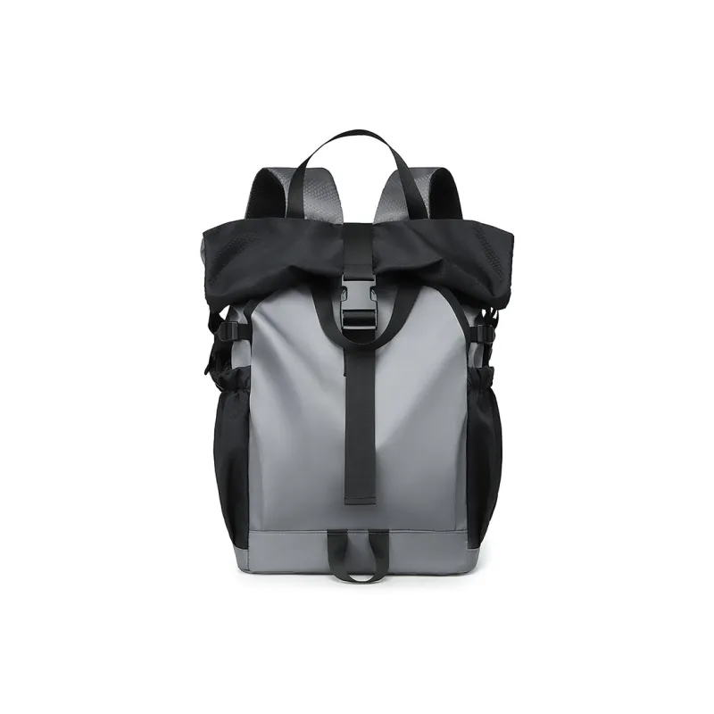 Elsvet Waterproof Fabric Backpack Unisex Multicolor-5