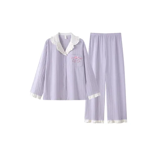 Maultiay Pajama Set Women's Purple