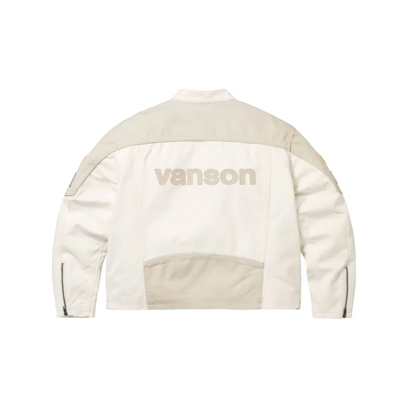 Supreme Vanson Leathers Cordura Cotton Jacket-6