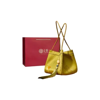 Pmsi Mulberry Silk Bucket Bags Shoulder Bags Small Size Women's Multicolor