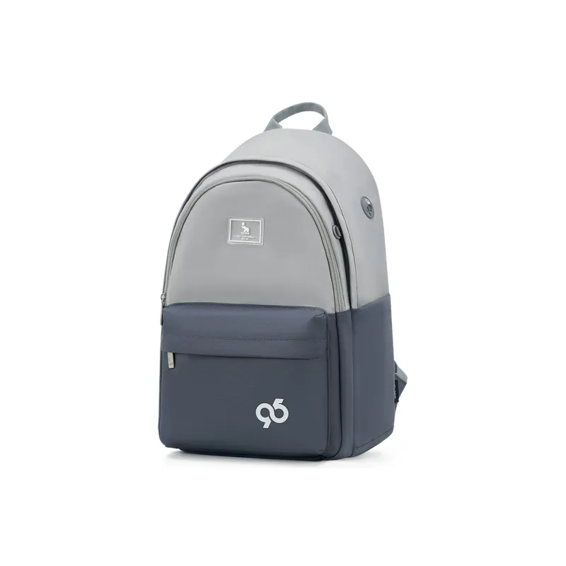 OIWAS Fabric Backpack Regular Unisex Gray/Khaki-1