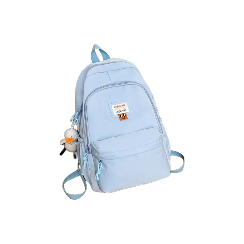 URBAN FOREST Nylon Backpack Regular Women's White/Black/Yellow/Blue/Pink-8