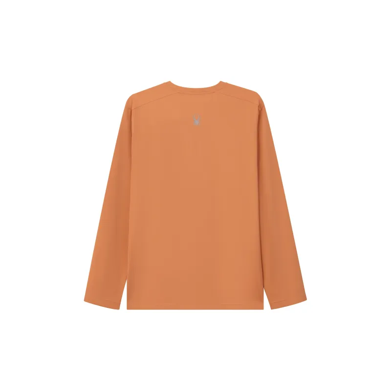 SPYDER T Shirt Men's Pheasant Feather Orange-1