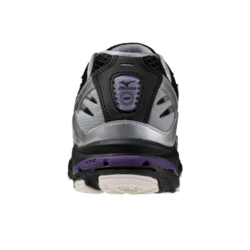 Mizuno Wave Rider 10 Abrasion-Resistant Low-Top Training Shoes Unisex Black-3