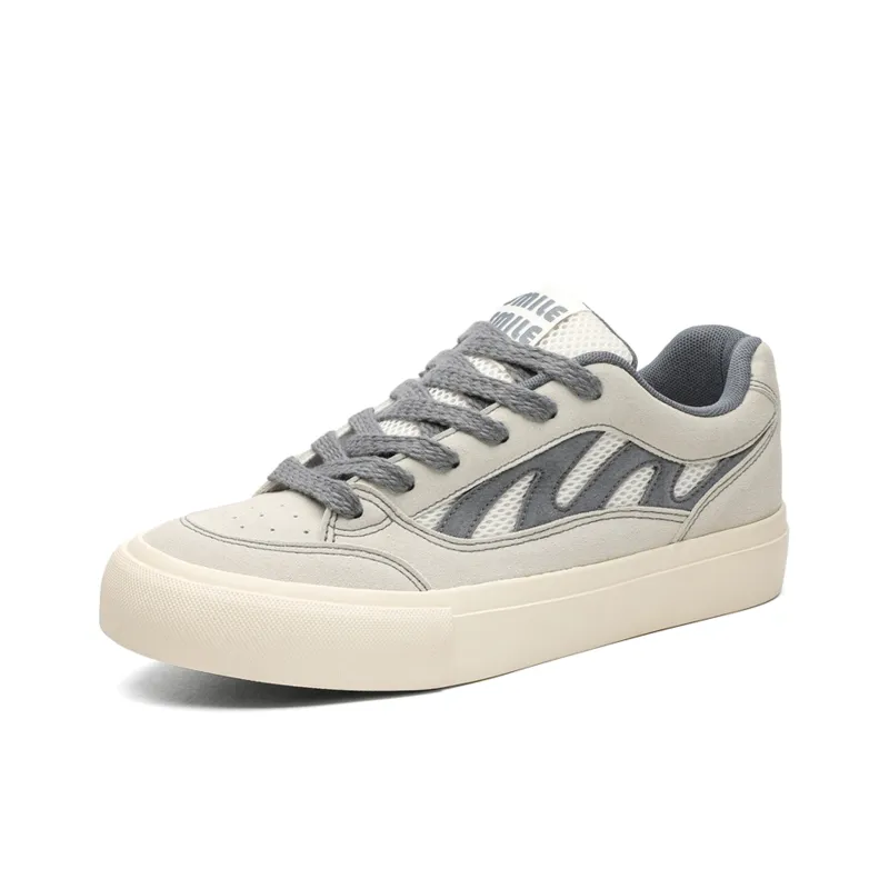 BUFFALO BOUND Wear-Resistant Breathable Slip-Resistant Low-Top Skateboard Shoes Men's-7