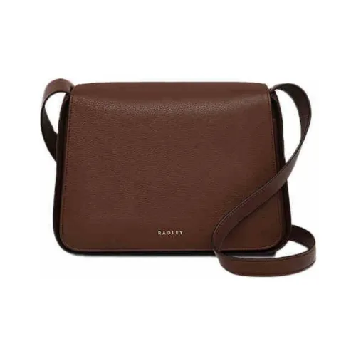 RADLEY Cow Leather Shoulder Bag Crossbody Bag Medium Size Women's Brown