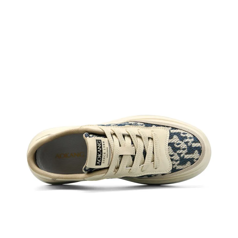 AOKANG Slip Resistant Cushioning Abrasion Resistant Low Top Skateboard Shoes Men's Shopping Bag-22