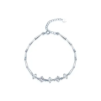 CENTURY&KINDLE S925 Silver Bracelets Women's