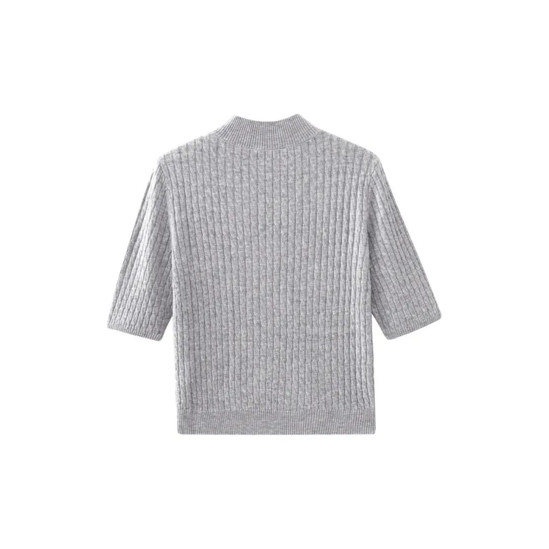 SHUIYUNJIAN Knitwear Women's Blue Gray-1
